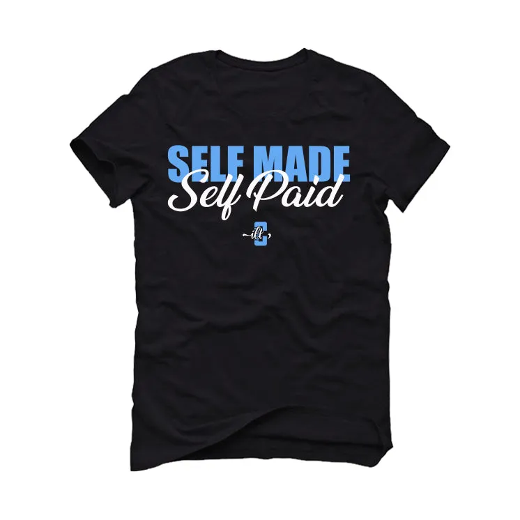 Air Jordan 1 "UNC Toe" Black T-Shirt (Self Made Self Paid)