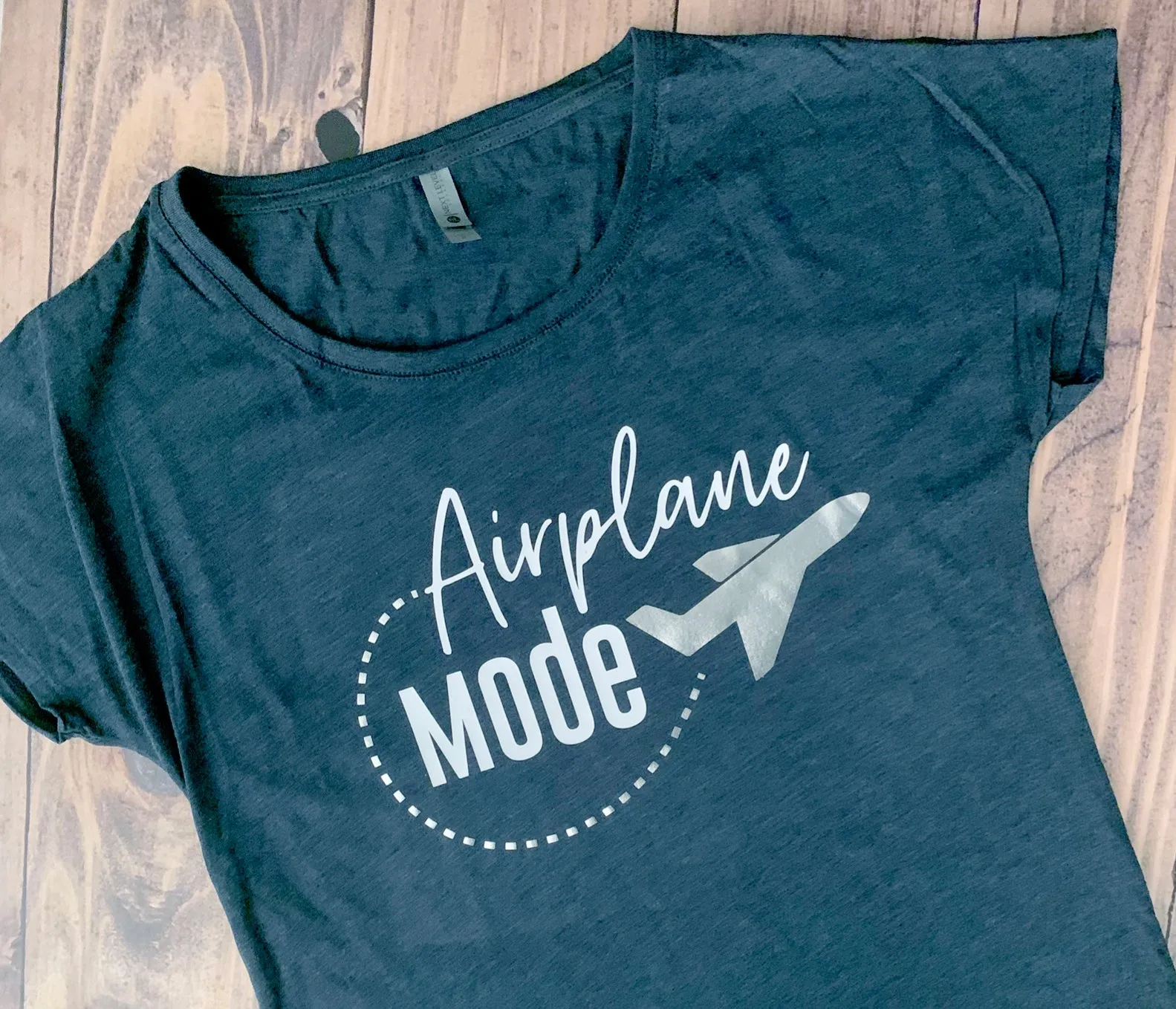 Airplane Mode Vacation Shirt, Cute Group Matching Travel Shirts, Custom Tees, Any Color