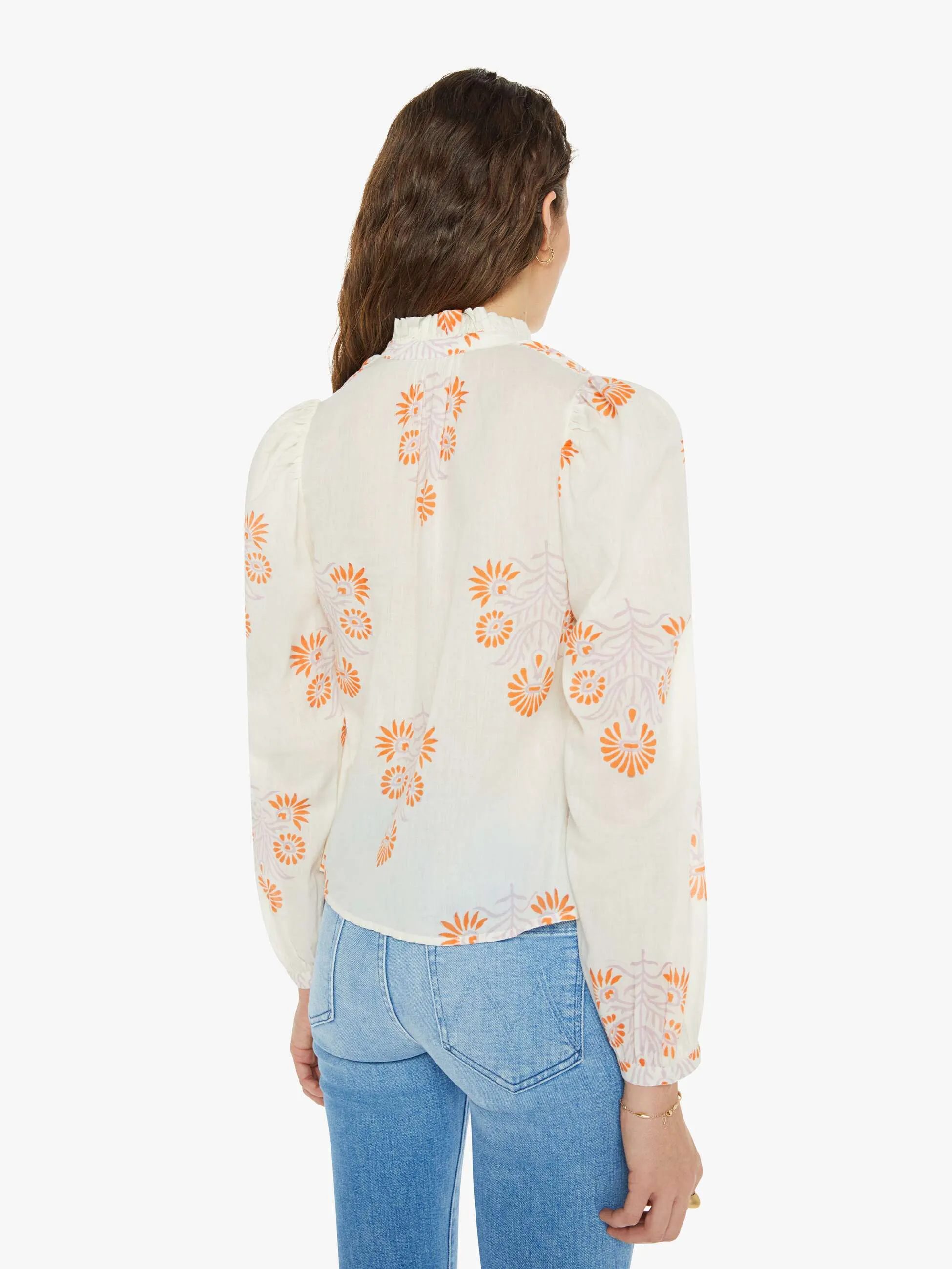 Alix Of Bohemia Ana Shirt - Papaya Aster