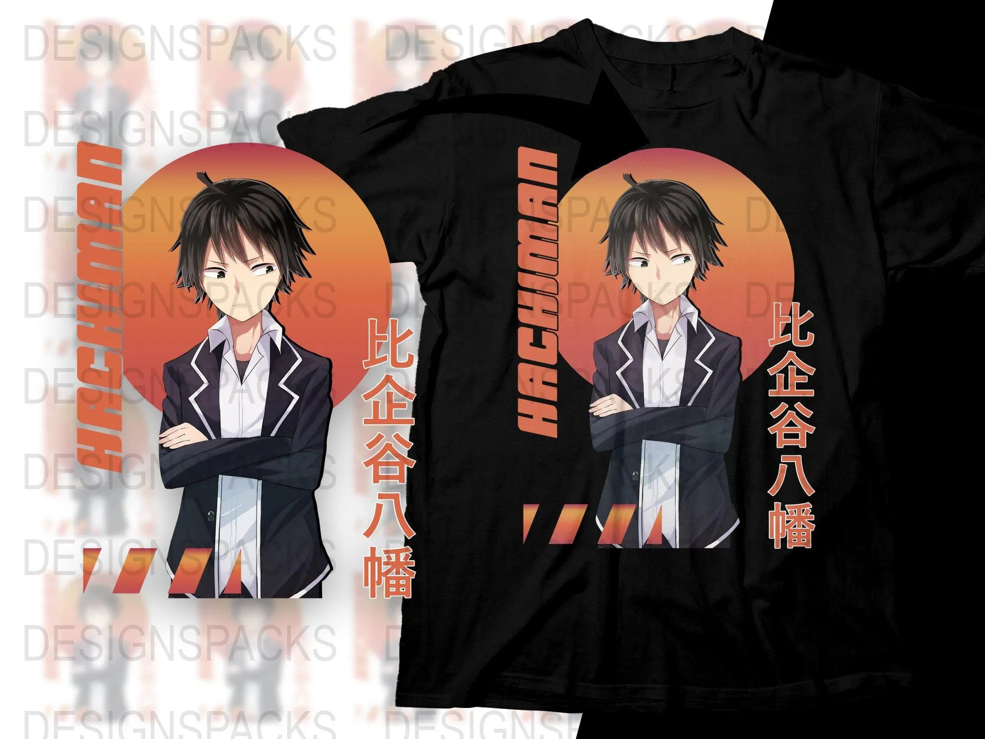 Anime Hachiman Png Digital Download Trendy Designs Cosplay Png Digital Download