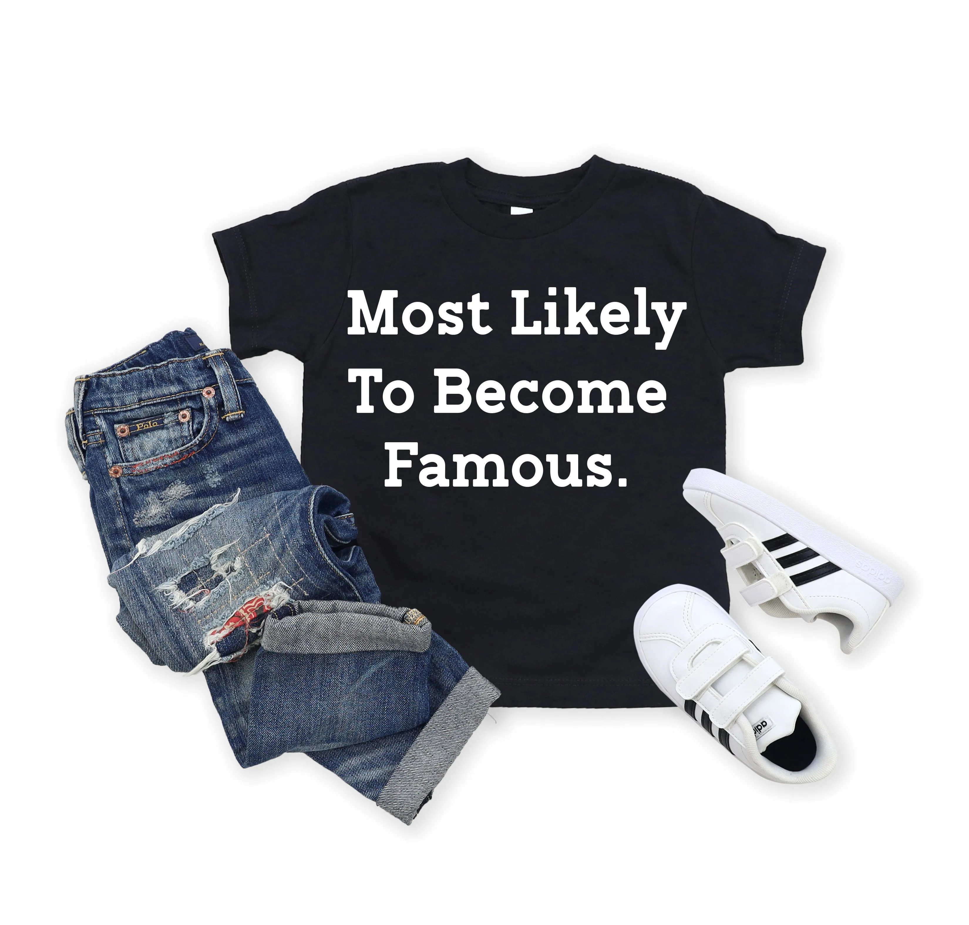 Back to School Superlatives- "Most Likely to Become Famous" Multiple Color T-shirt