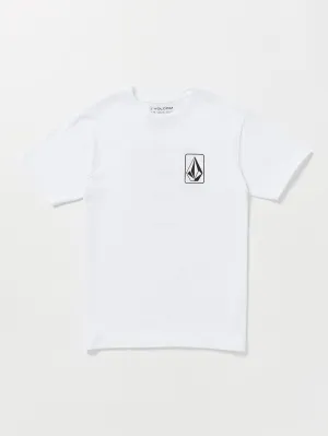 Big Boys Full Pipe Short Sleeve Tee - White