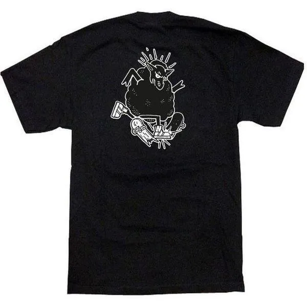 Black Sheep Stay Focused Tee Black