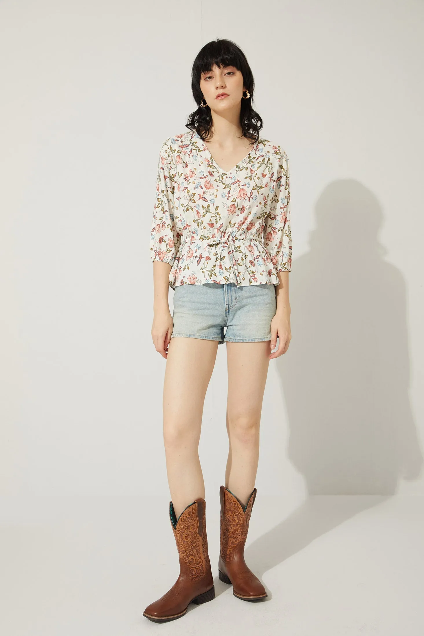 Bohera Kora Floral Top