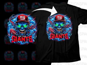 Bold Giants Mascot Artwork Eye-Catching Png Digital Download