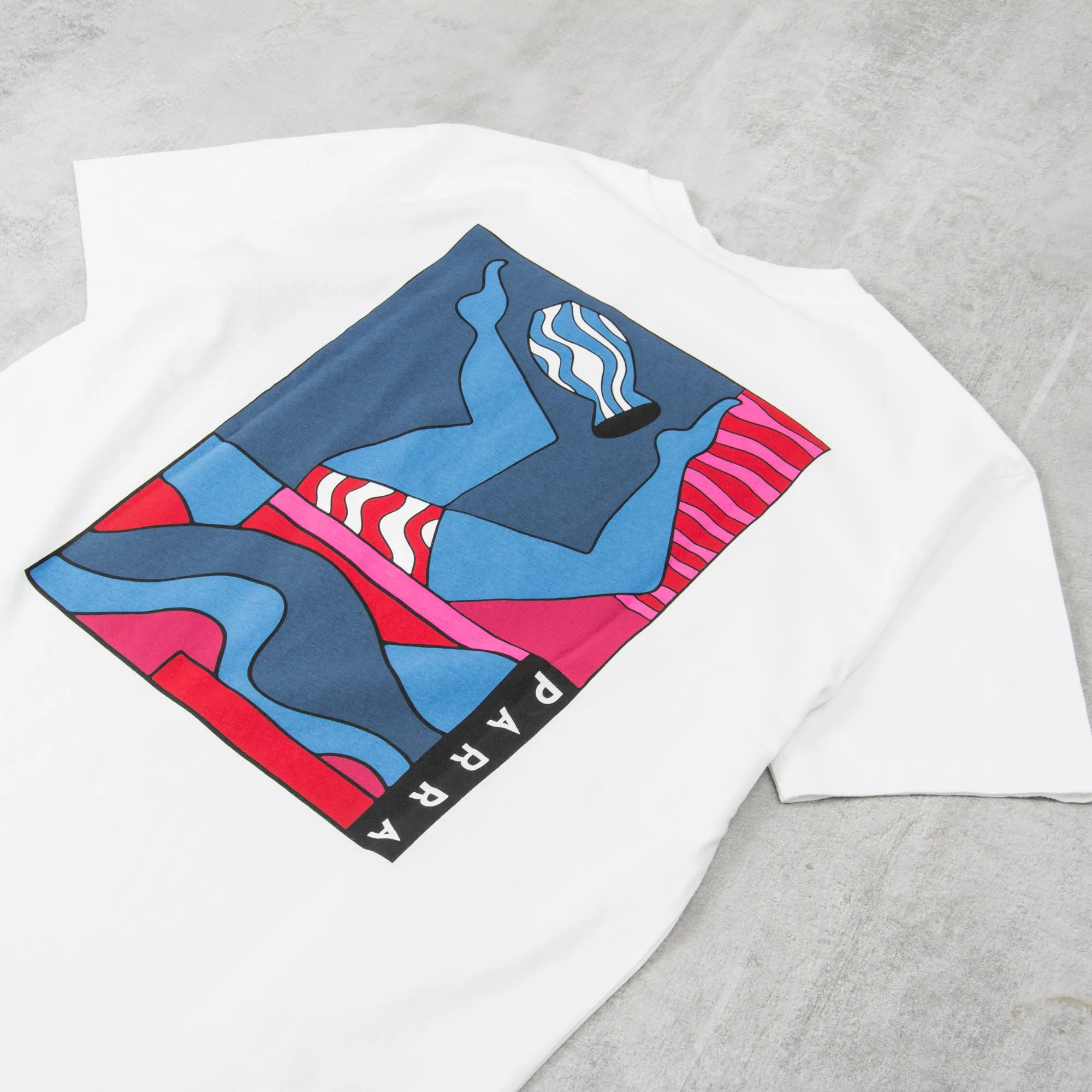 By Parra Kick The Vase Tee - White