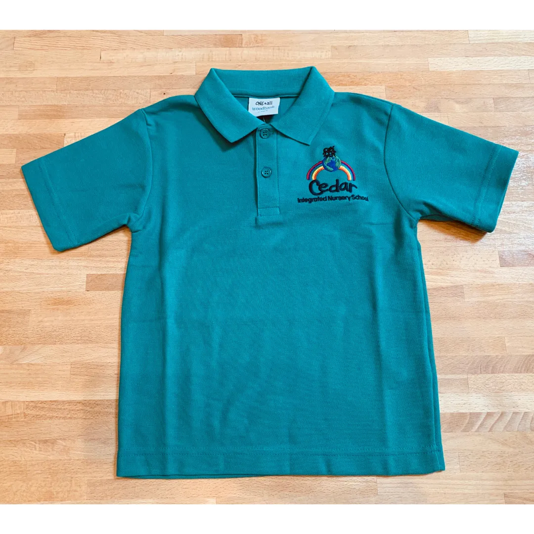 Cedar Integrated Nursery School polo shirts