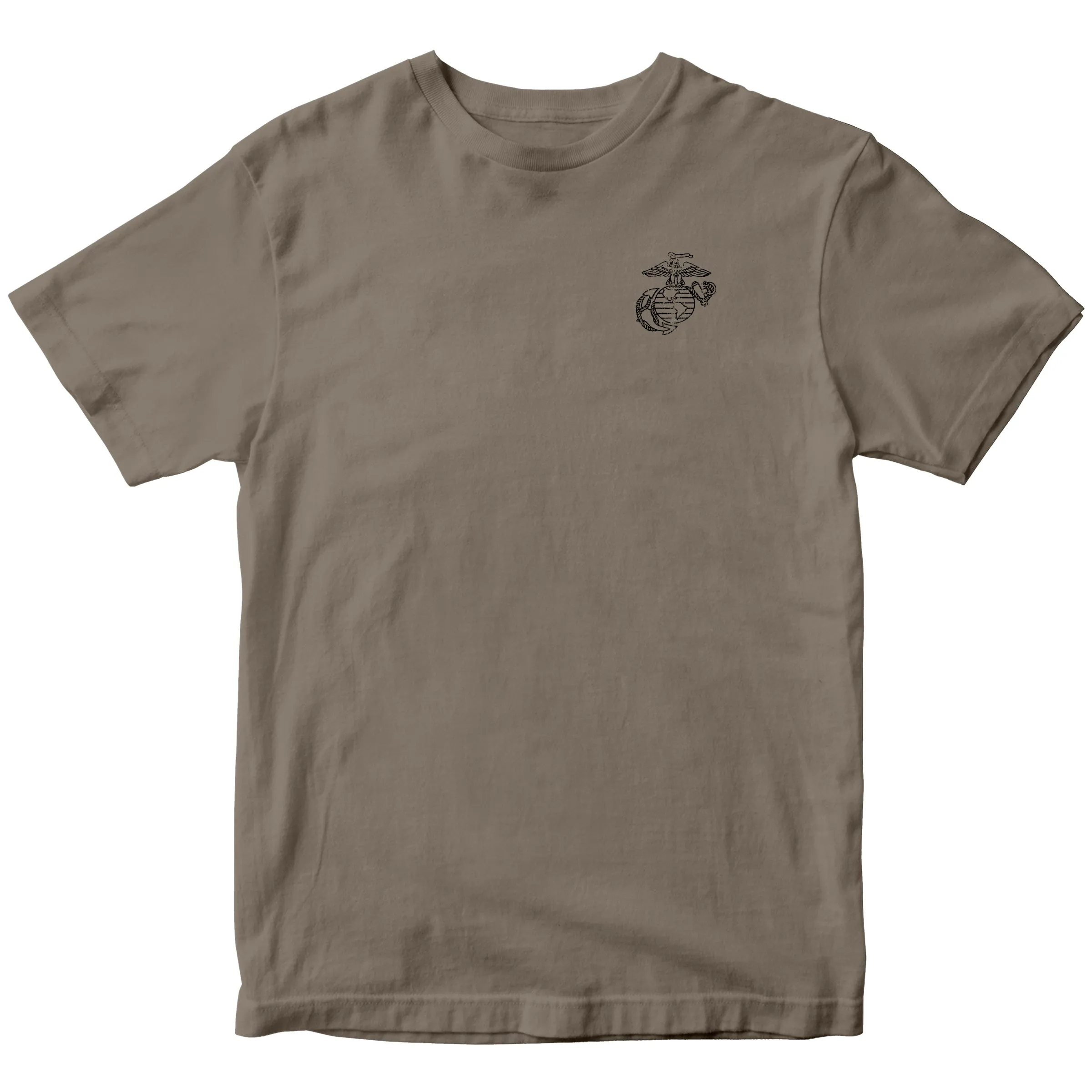 Closeout Rustic EGA Chest Seal Coyote Tee