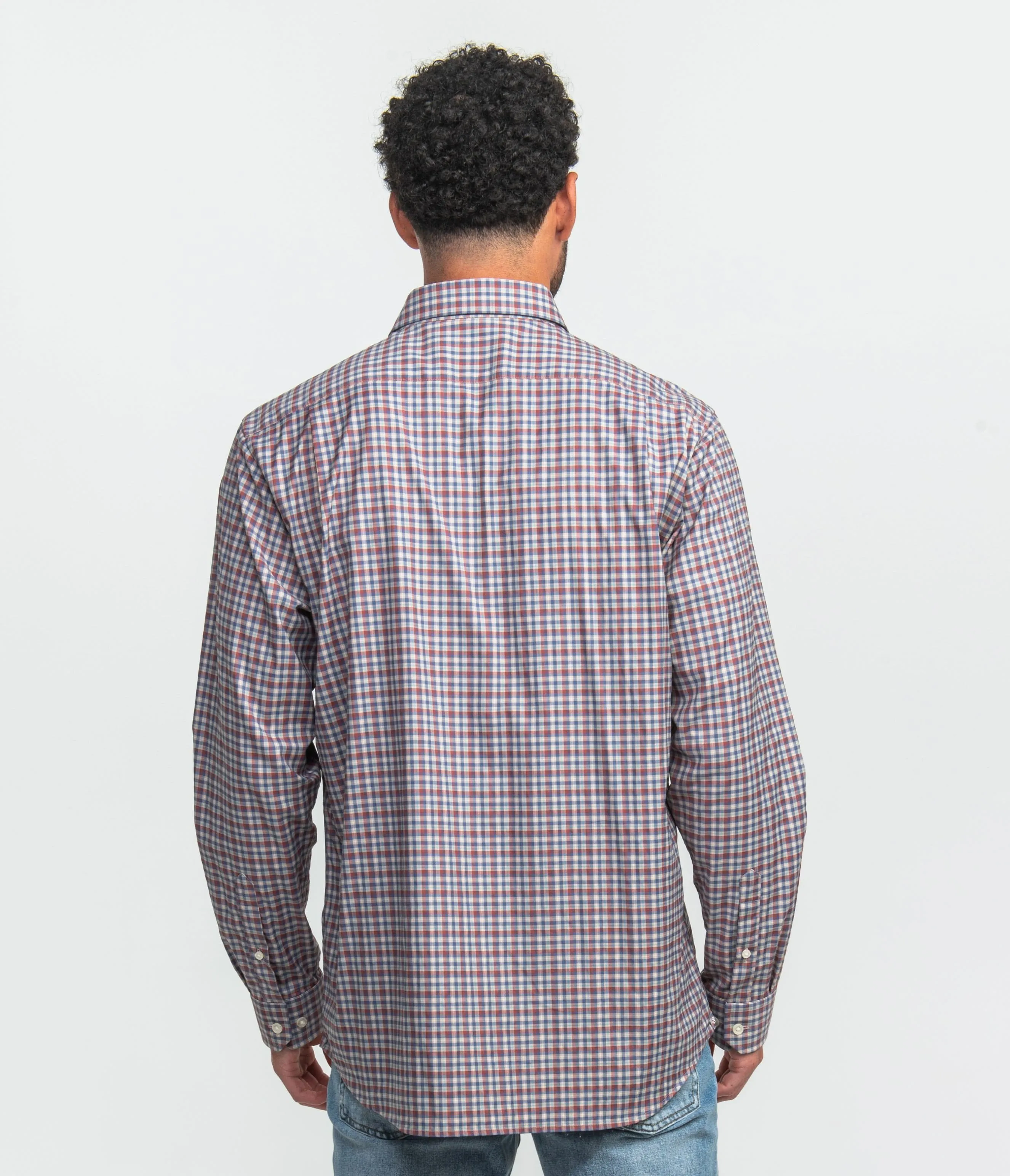 Columbia Plaid LS - Blue Forest