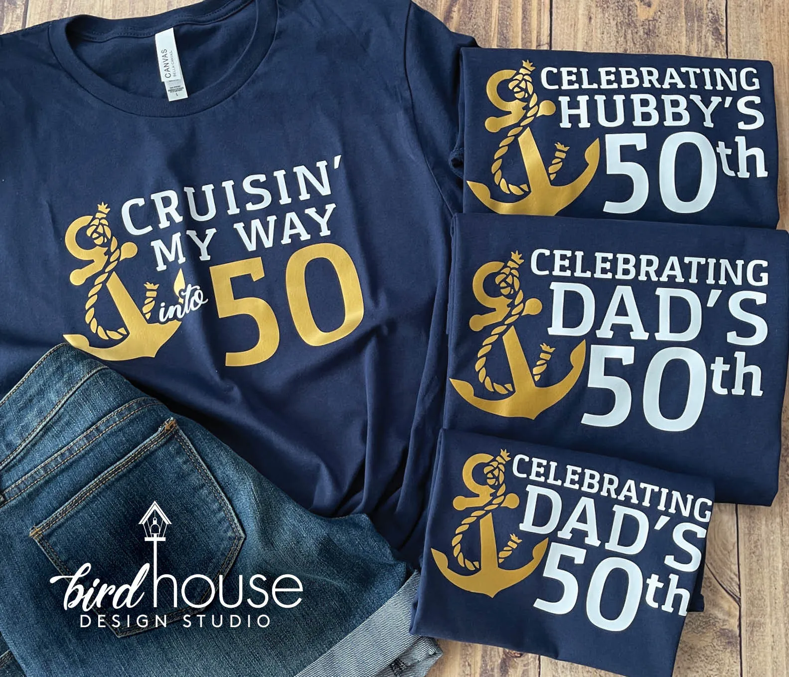 Cruise Birthday Crew Personalized Group Shirts