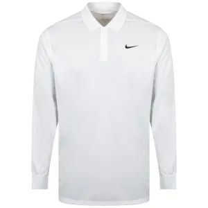 Dri-FIT Victory Solid LS Polo White - AW24