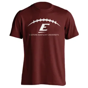 Eastern Kentucky University EKU Colonels Football Laces Out Logo Tee T-Shirt