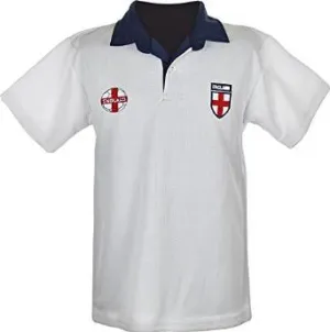 England Football Shirt Junior Championship Fans Supporter Jersey White