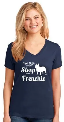 Feel Safe Sleep with a Frenchie!