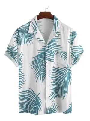 Floral pattern shirts men - Beach Shirts