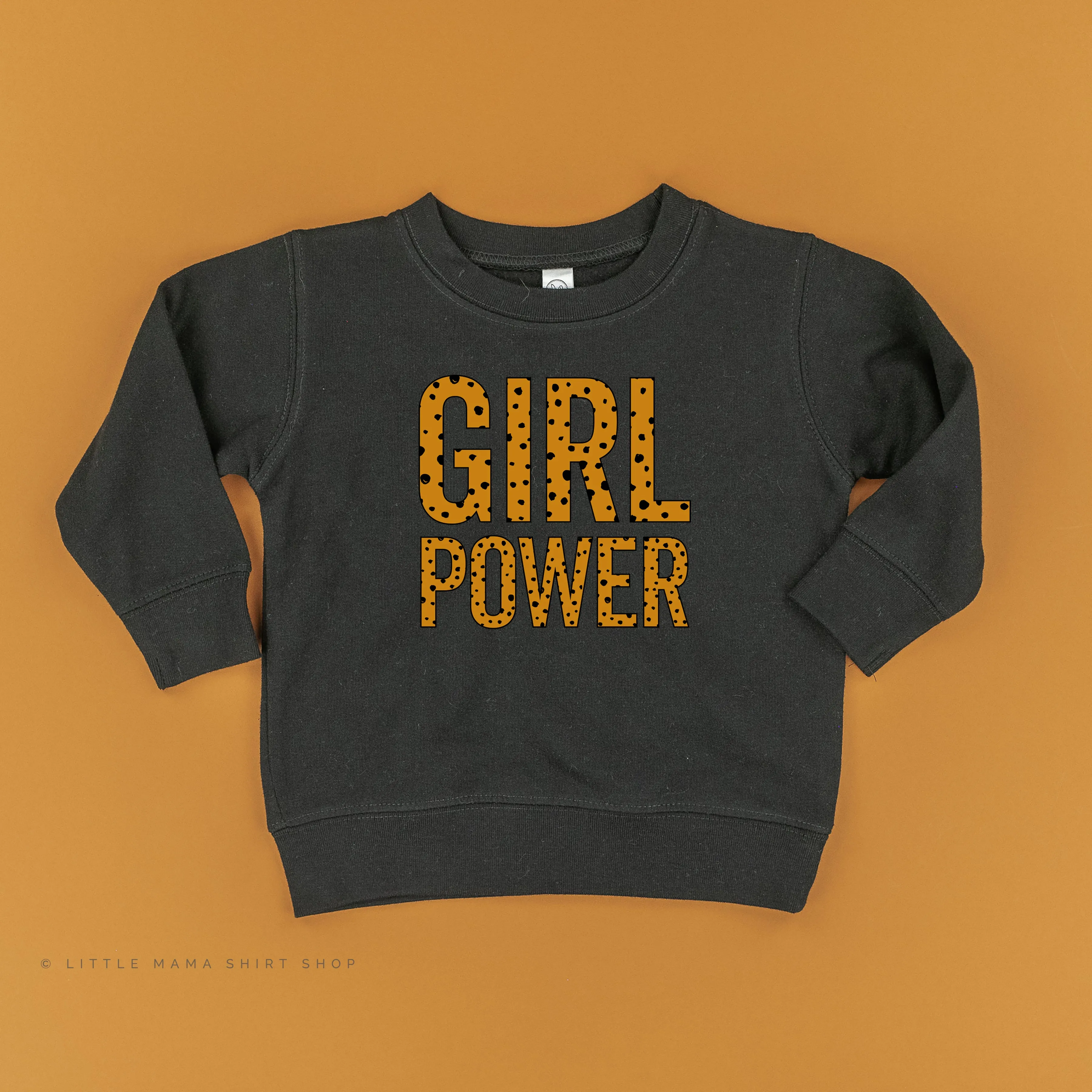 Girl Power - (Spotty Leopard) - Child Sweater