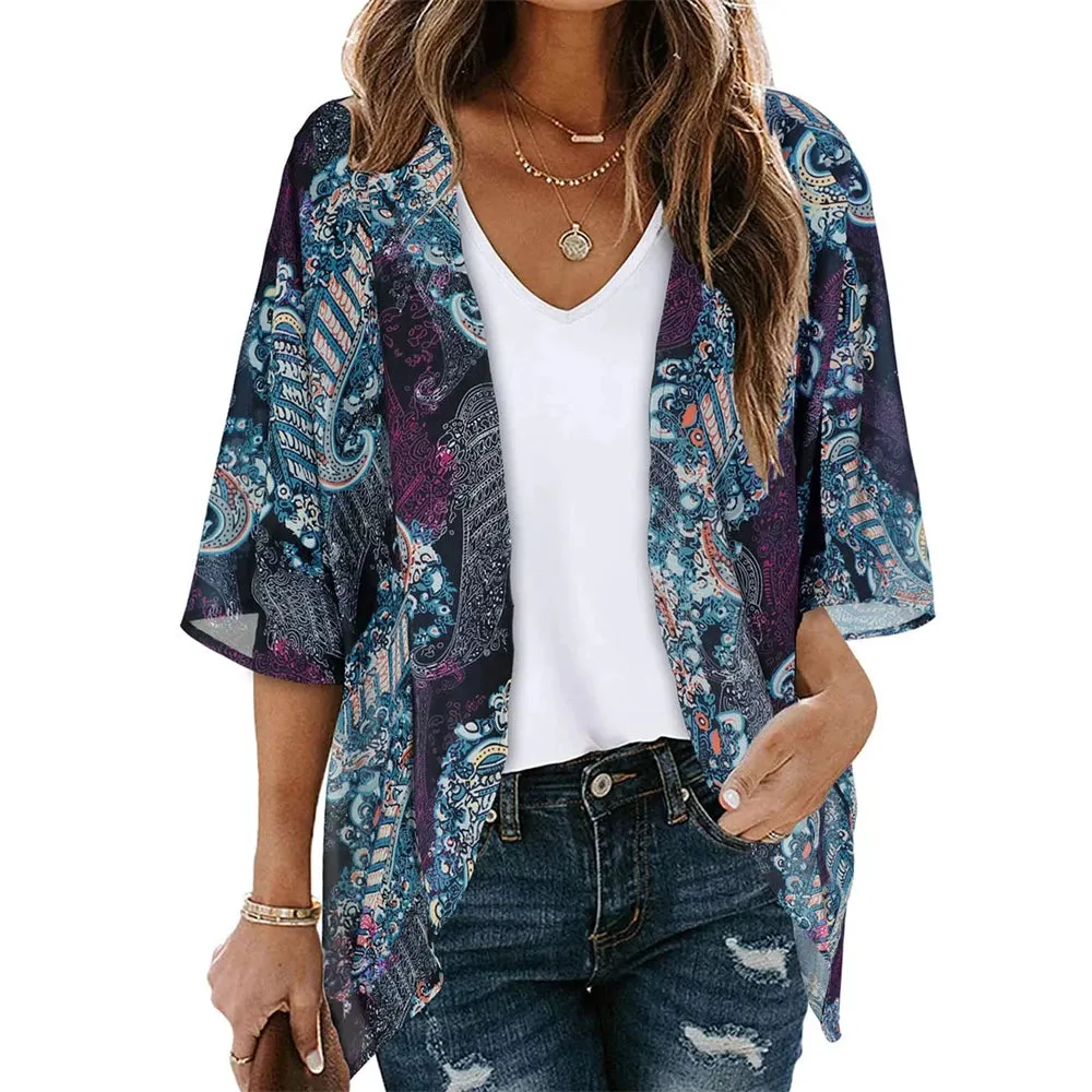 Golden Hour Bliss Kimono-Cardigan 