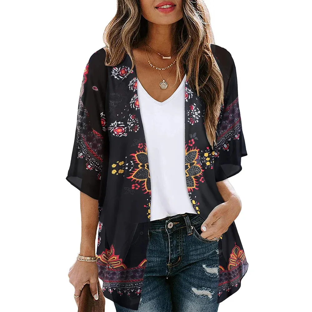 Golden Hour Bliss Kimono-Cardigan 