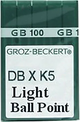 Groz-Beckert 70/10 Light Ball Point Needles - box of 100 - DBXK5-70FFG