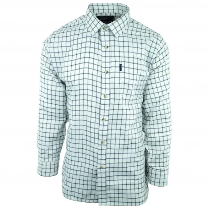 Hazy Blue Mens Casual Country Check Long Sleeve Shirts