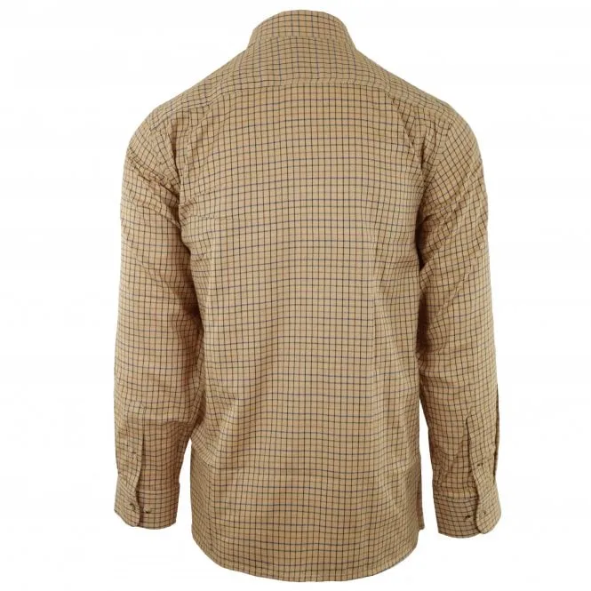 Hazy Blue Mens Casual Country Check Long Sleeve Shirts