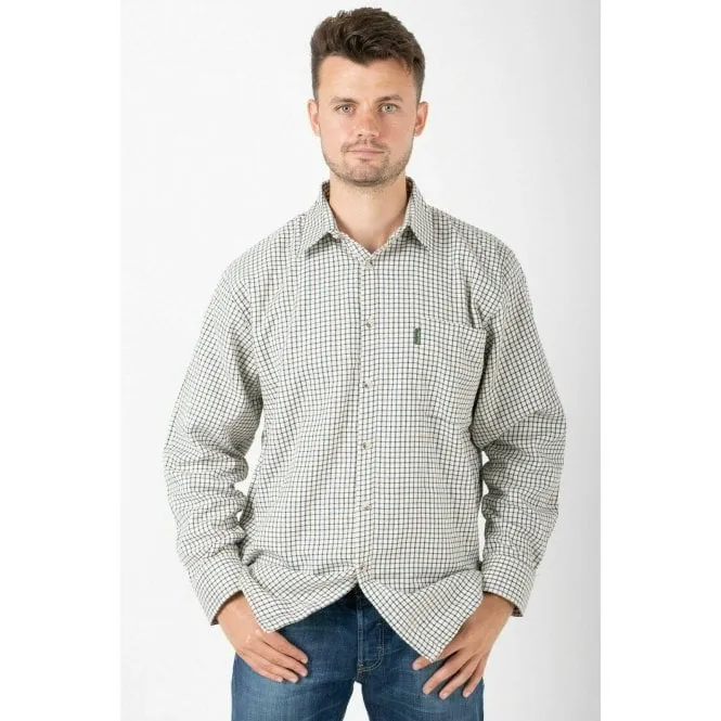 Hazy Blue Mens Casual Country Check Long Sleeve Shirts