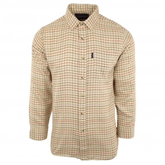 Hazy Blue Mens Casual Country Check Long Sleeve Shirts