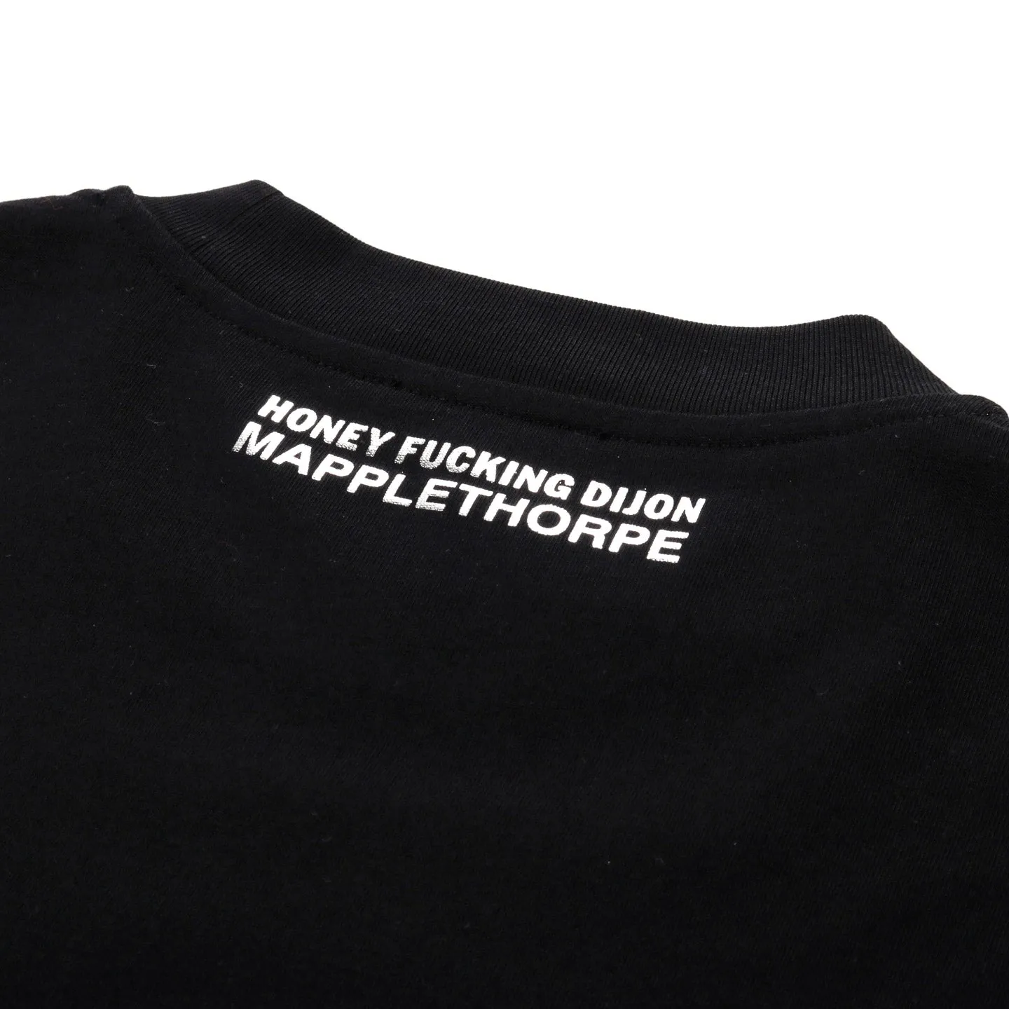 HONEY FUCKING DIJON MAPPLETHORPE T-SHIRT BLACK