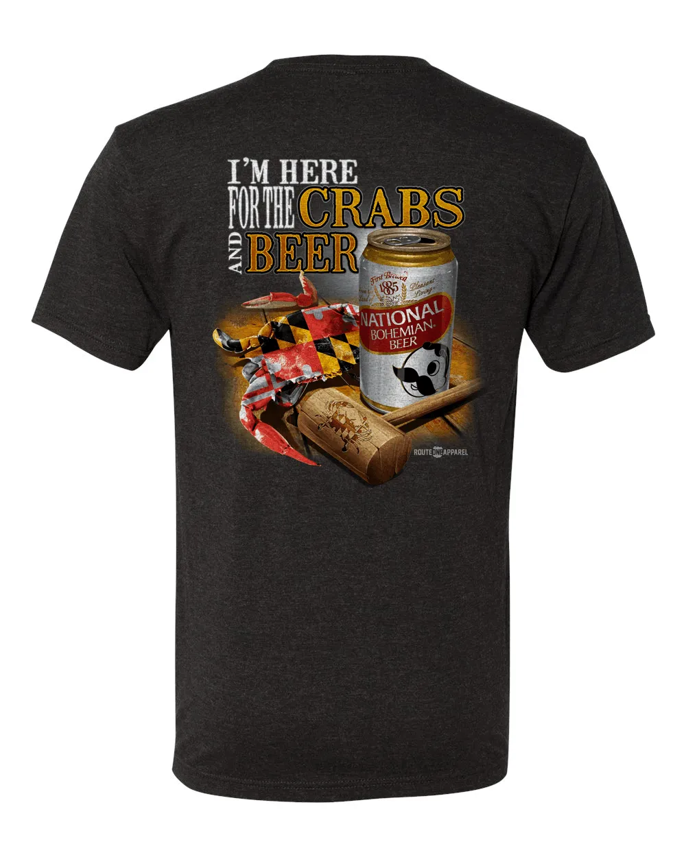 I'm Here for the Crabs & Beer (Dark Grey) / Shirt