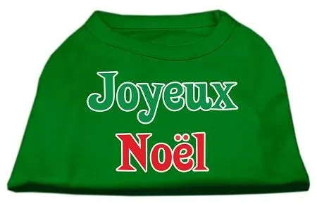 Joyeux Noel Screen Print Shirts Emerald Green XXXL (20)