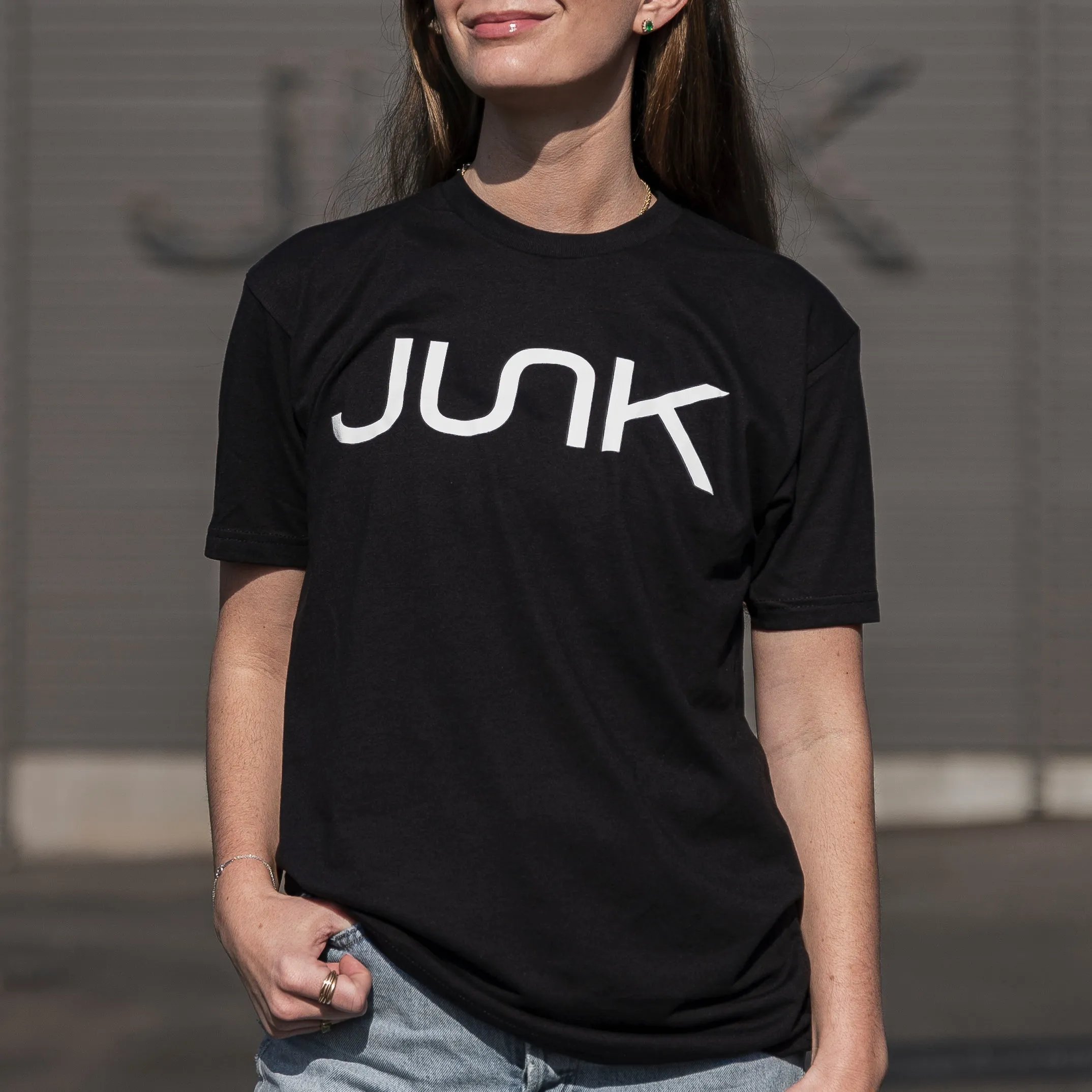 JUNK 60/40 Black Tee