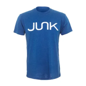 JUNK 60/40 Heather Cool Blue Tee