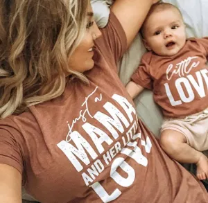 Just a Mama and Her Little Love - Set of 2 Shirts