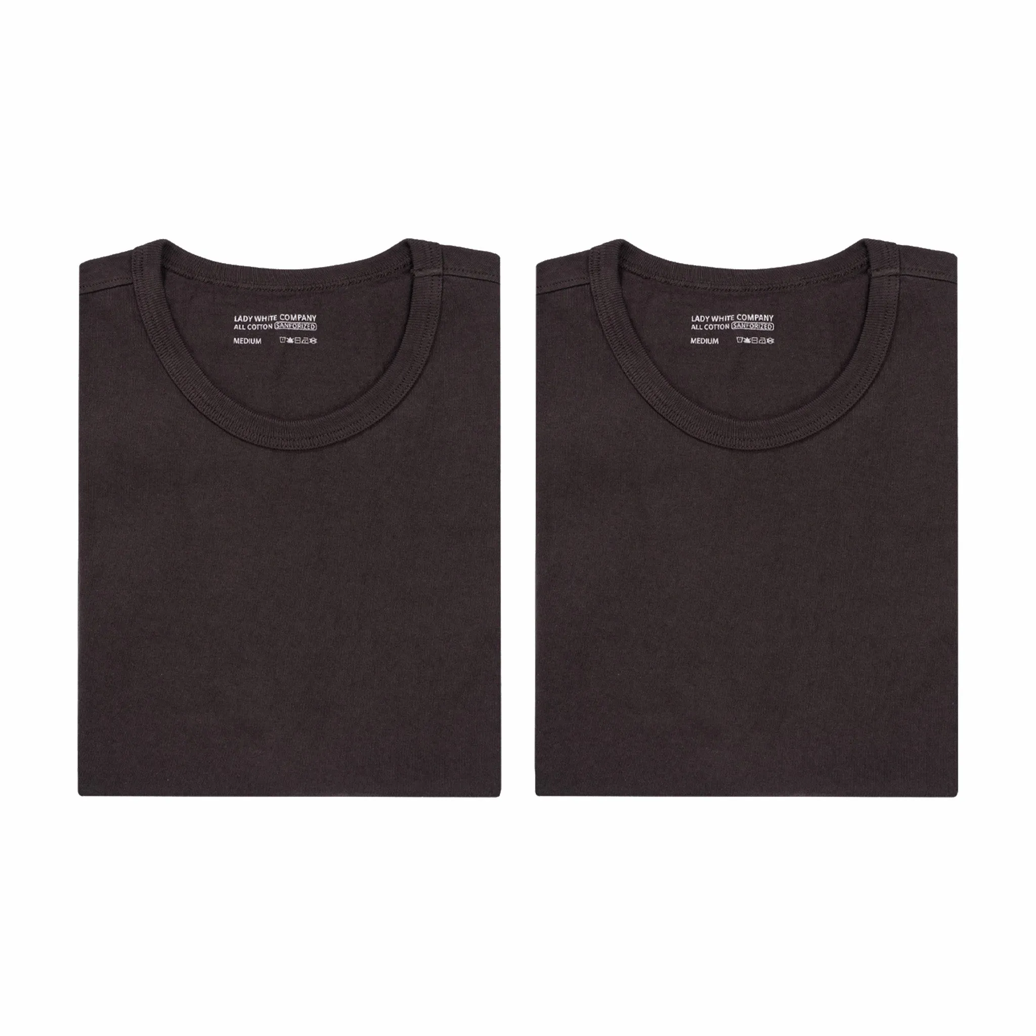 Lady White Co. "Our T-Shirt" 2-Pack (Tire Black)