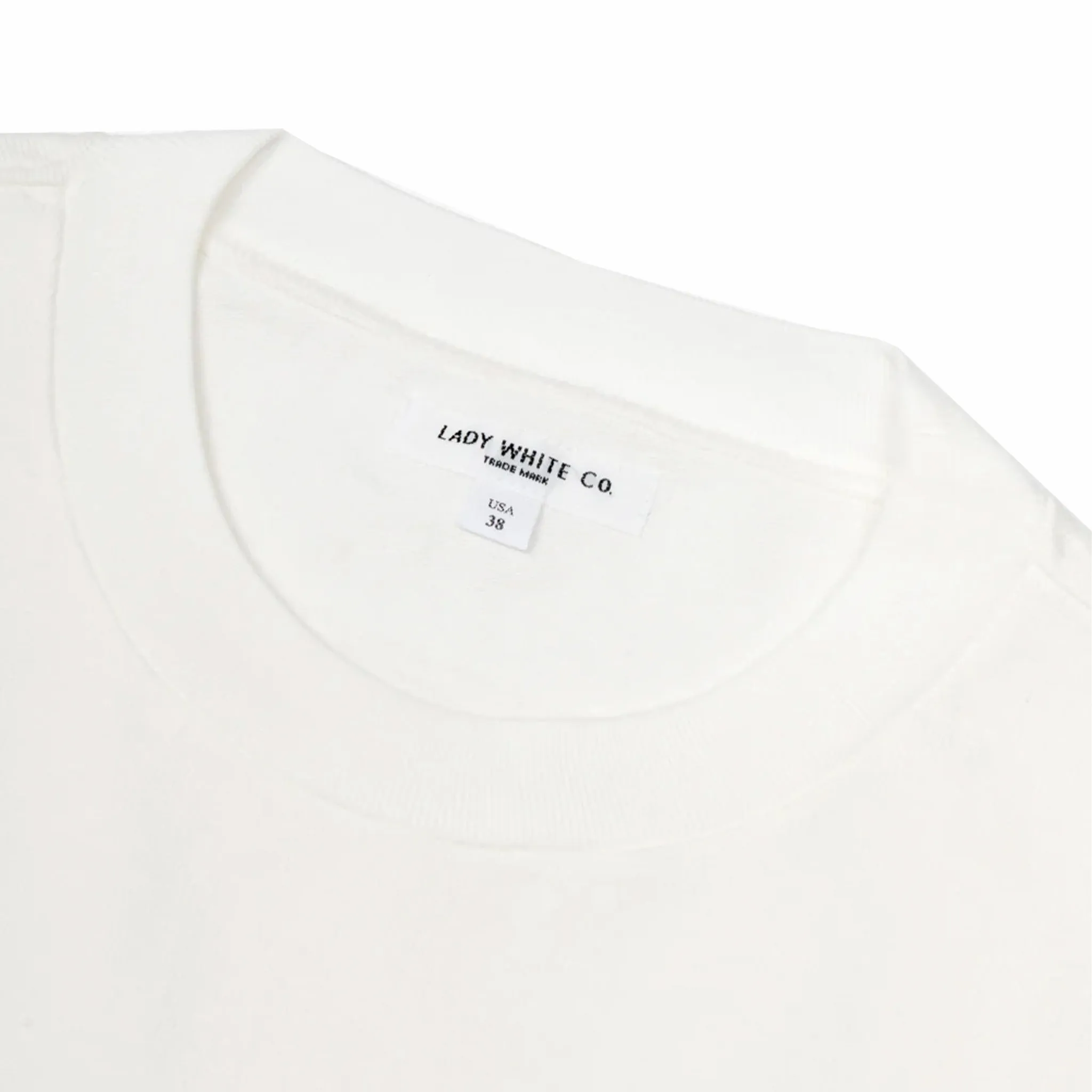 Lady White Co. Rugby T-Shirt (White)