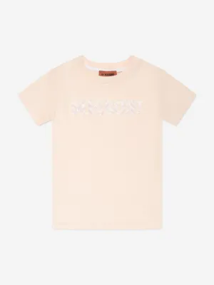 Missoni Girls Logo T-Shirt in Pink