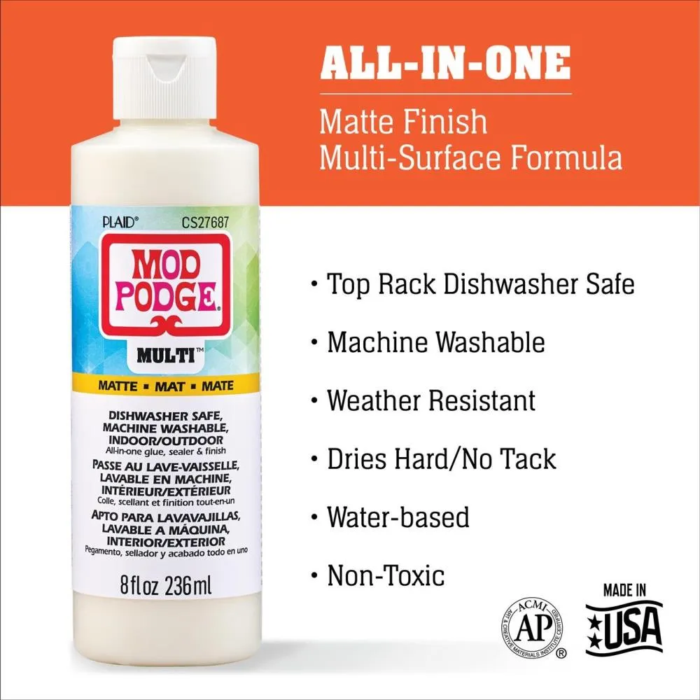 Mod Podge Multi-Purpose Sealer Matte Finish 8oz