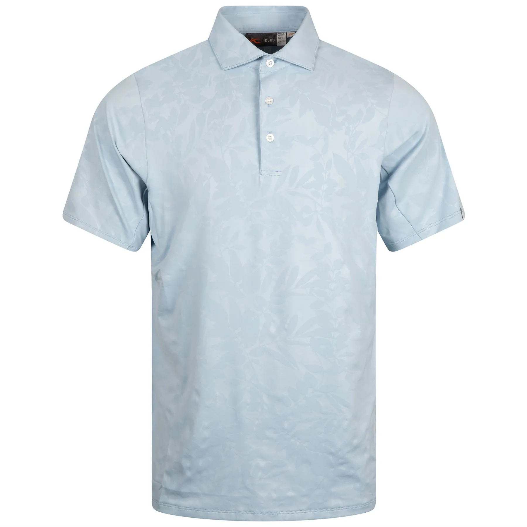 Motion Embossed Polo Blue Fog - SS24