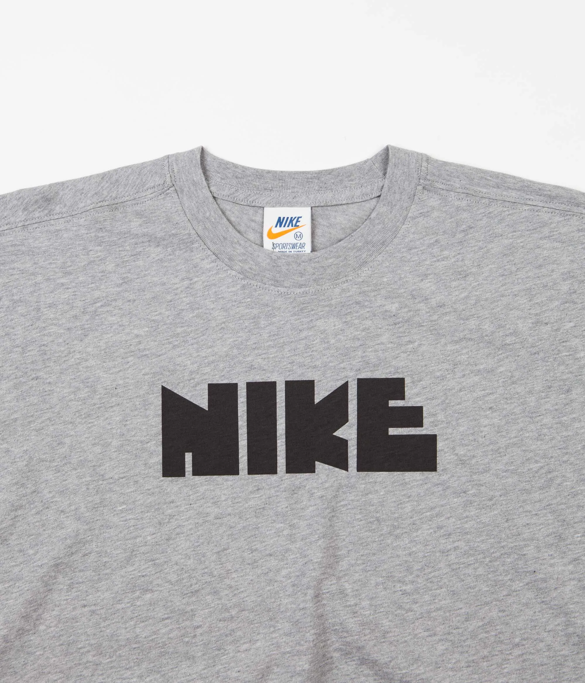 Nike Classic 3 T-Shirt - Dark Grey Heather / Black