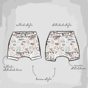 Ocean Life Cuffed Shorts | Ready To Post