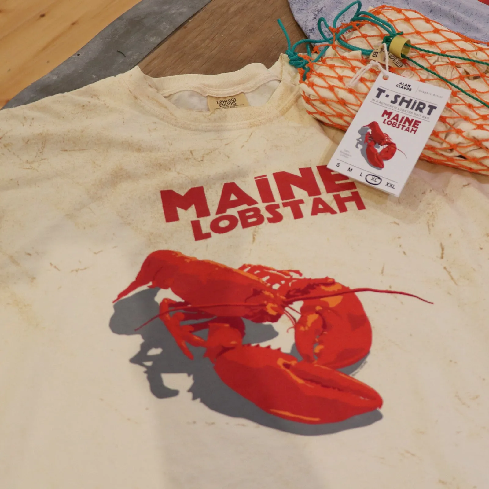 ON SALE NOW! Maine Lobster T-Shirt Maine Lobstah