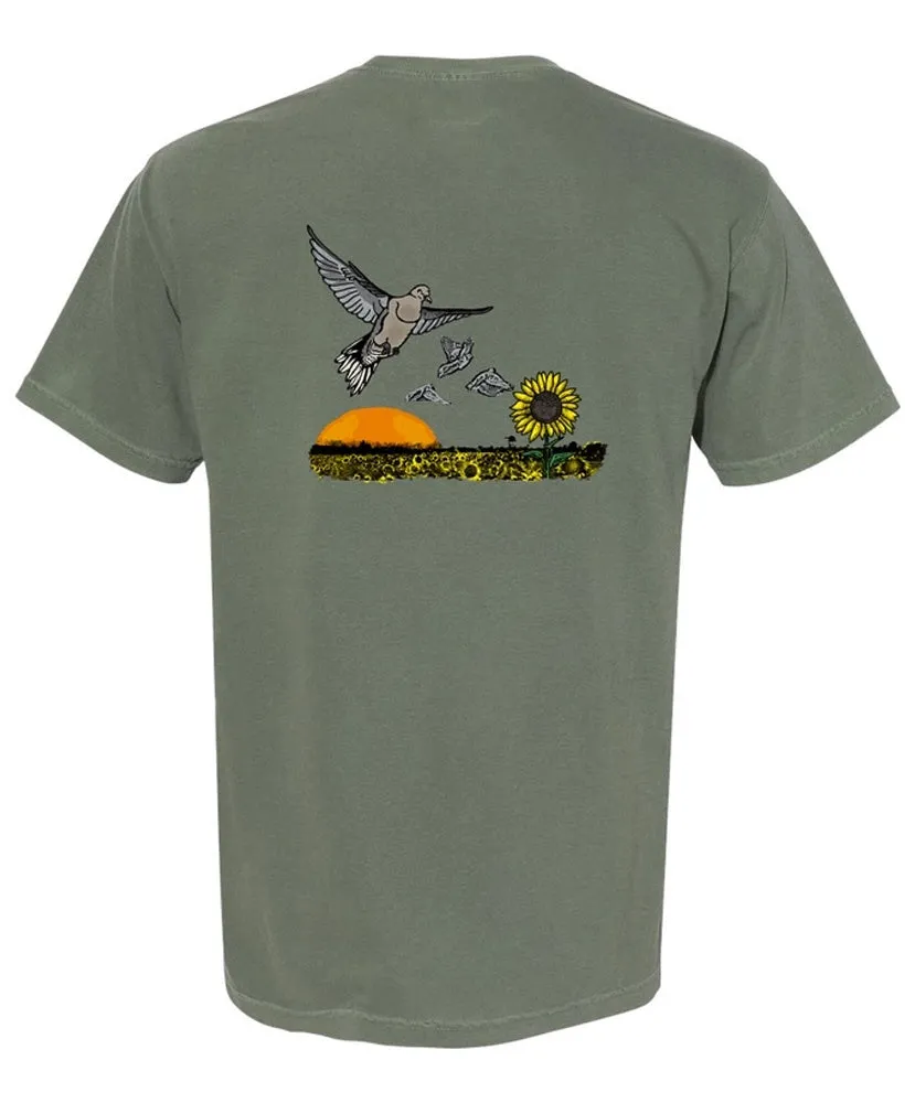 Outdoor Shirt Co - Dove Sunflower Field