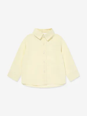 Patachou Boys Linen Shirt in Yellow