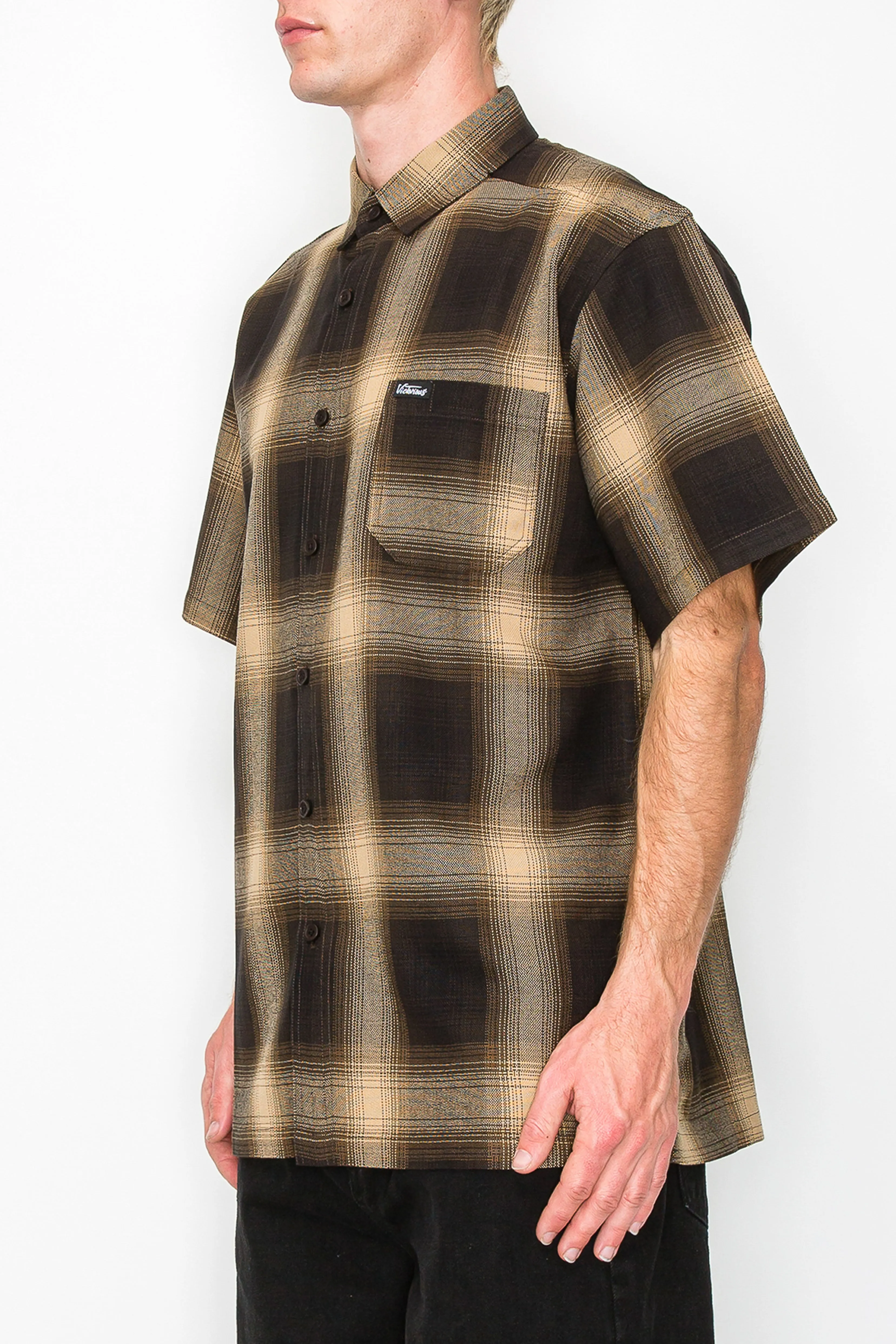 Plaid Short Sleeve Shirts - New Color Added