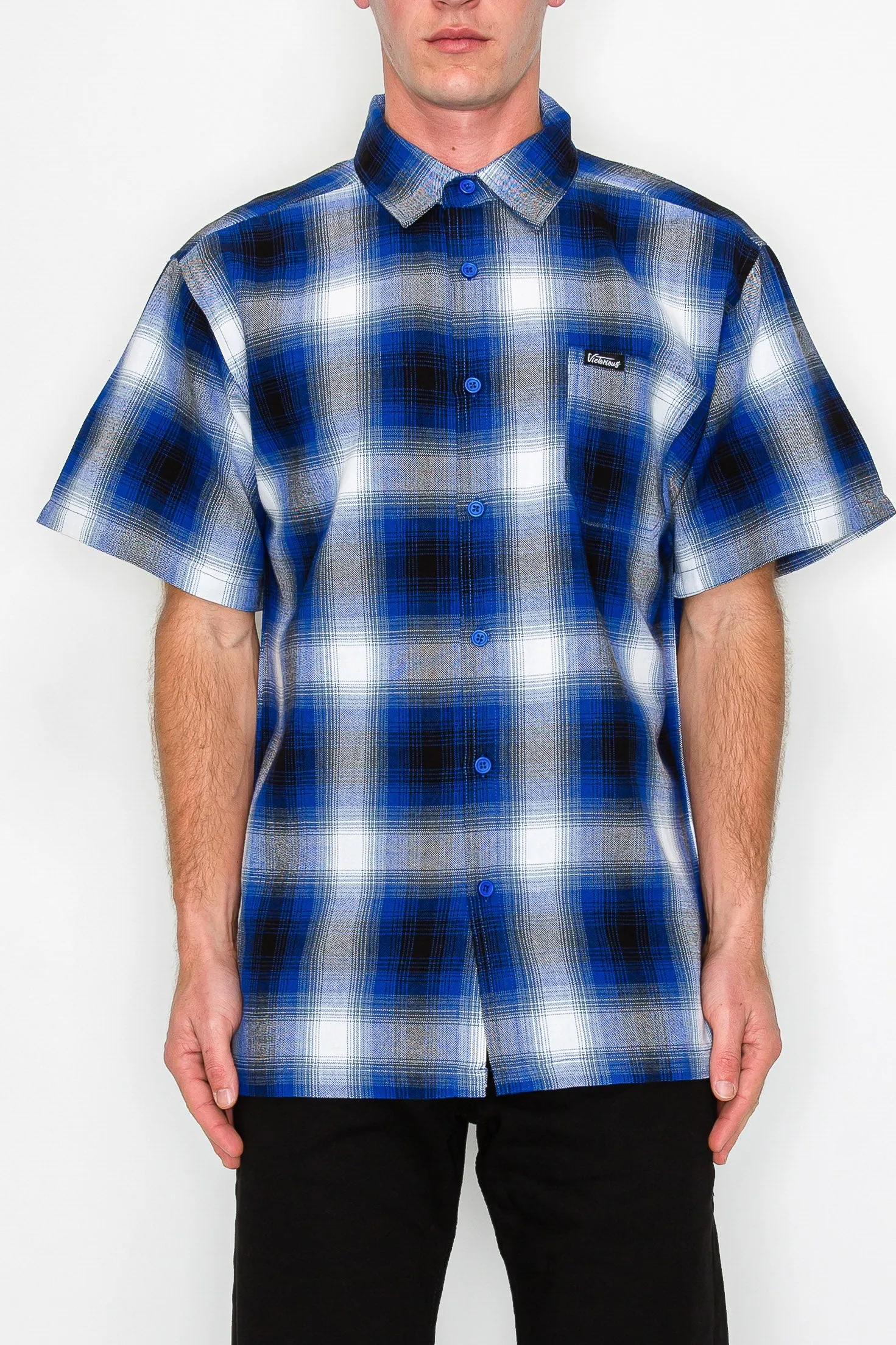 Plaid Short Sleeve Shirts - New Color Added