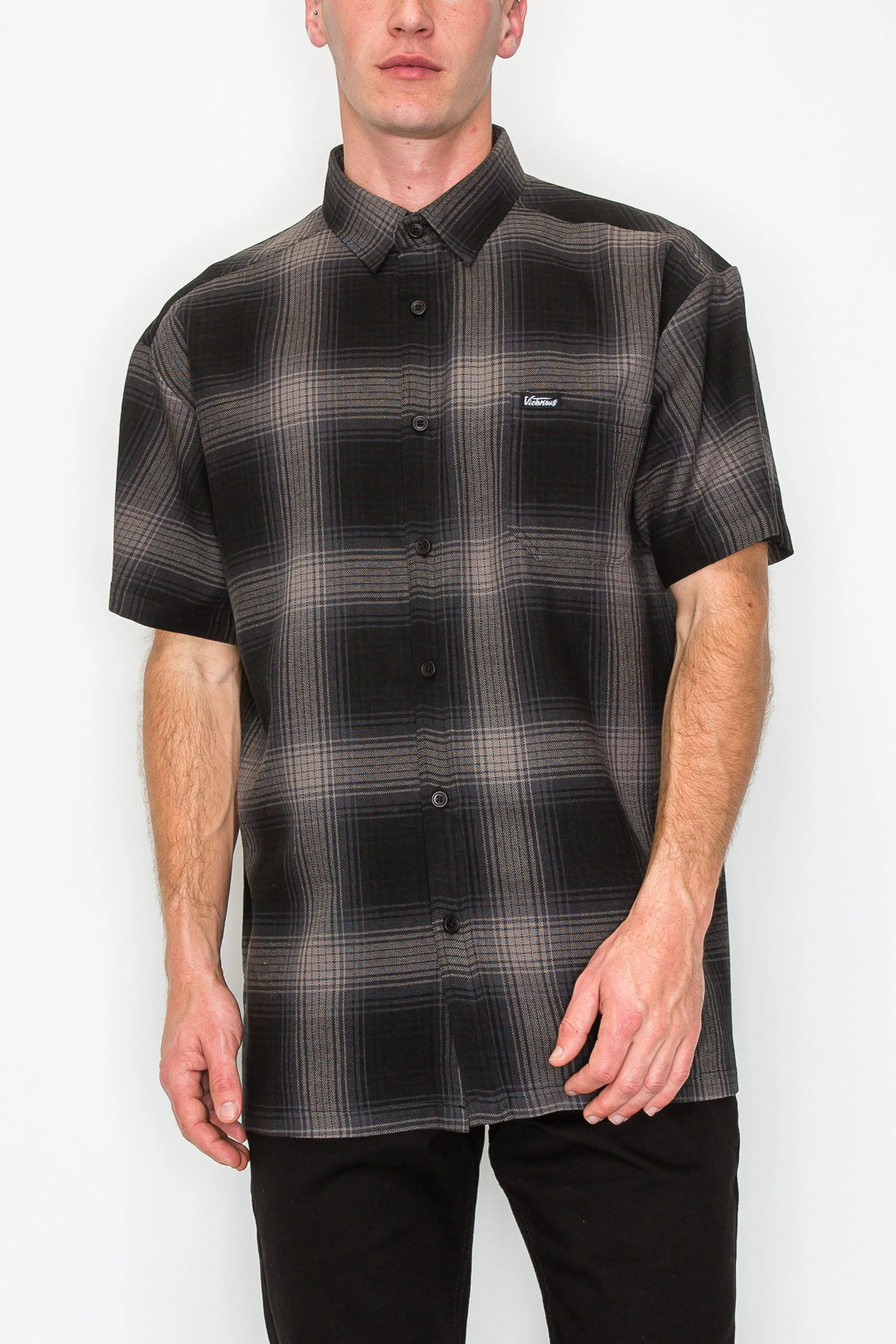 Plaid Short Sleeve Shirts - New Color Added