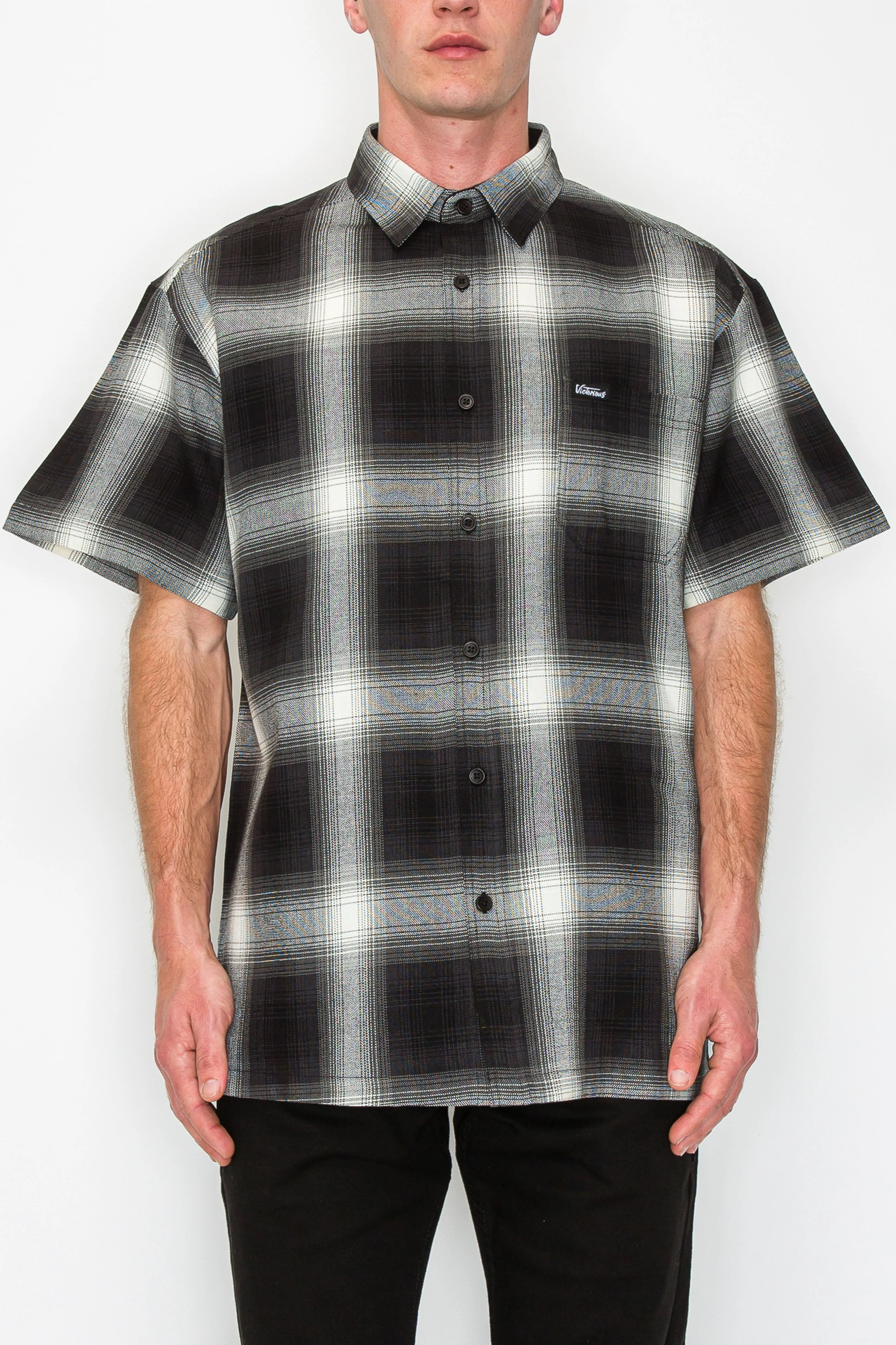 Plaid Short Sleeve Shirts - New Color Added