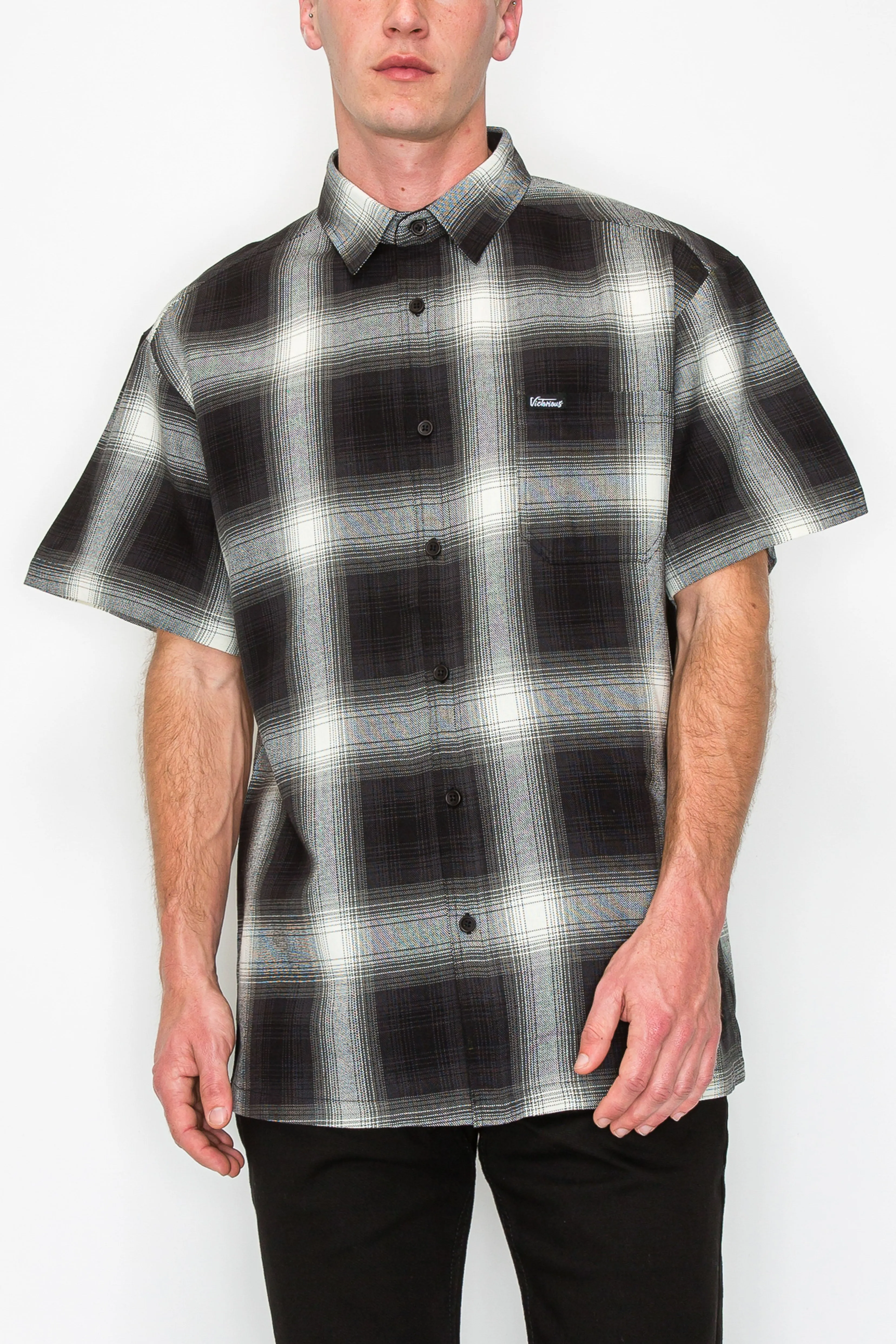 Plaid Short Sleeve Shirts - New Color Added