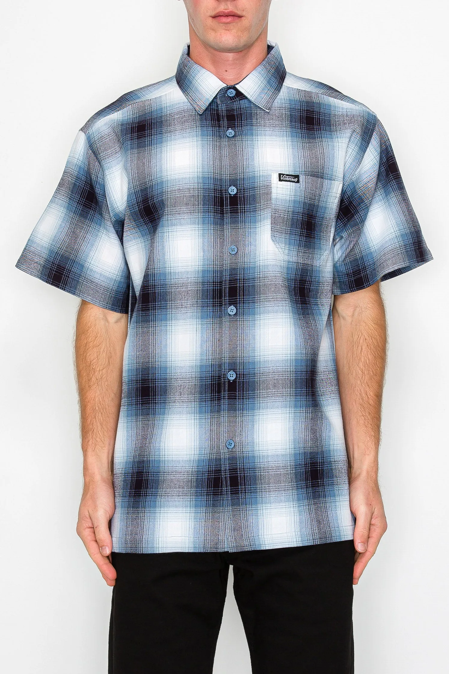 Plaid Short Sleeve Shirts - New Color Added