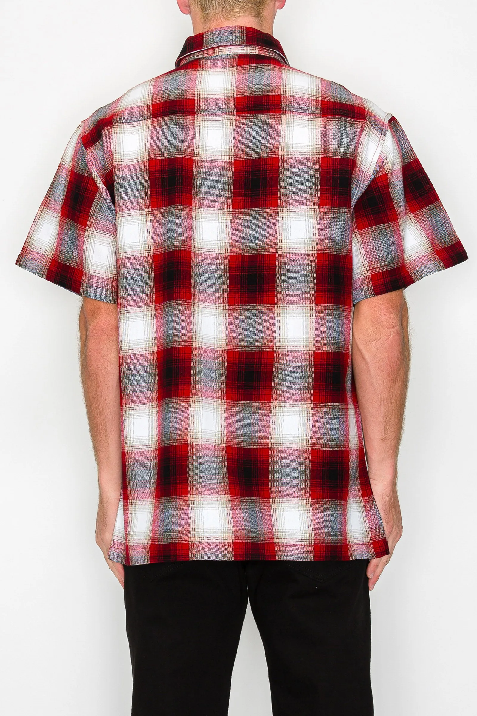 Plaid Short Sleeve Shirts - New Color Added